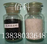過濾器中無煙煤濾料裝填厚度應是多少？